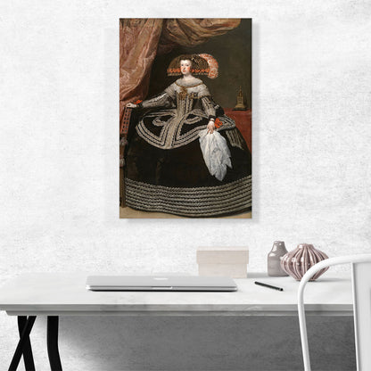 Queen Mariana Of Austria 1652