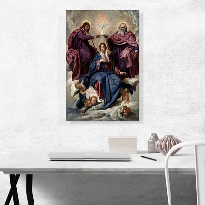 Coronation Of The Virgin 1635