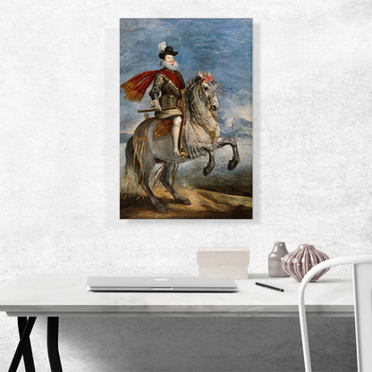 Felipe III On Horseback 1635