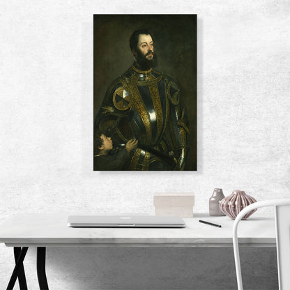 Portrait Of Alfonso D'Avalos 1533