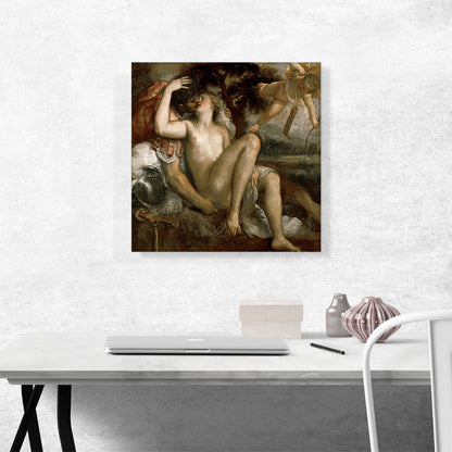 Titian Mars Venus And Amor