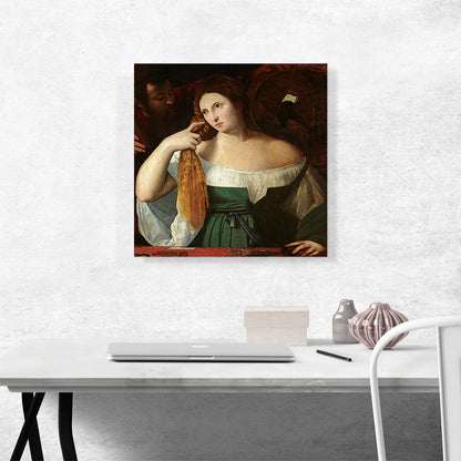 A Lady At Her Toilette