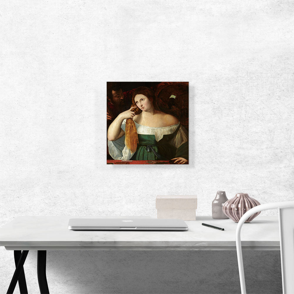 A Lady At Her Toilette