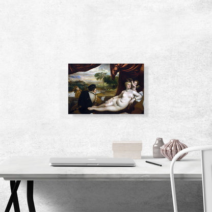 Venus And The Lute Player 1565