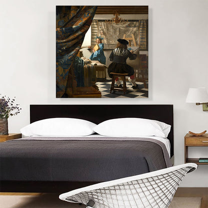 The Art Of Painting 1665
