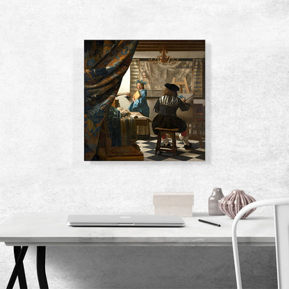 The Art Of Painting 1665