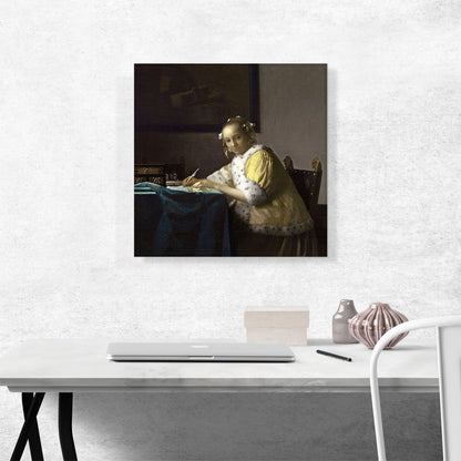 A Lady Writing 1665