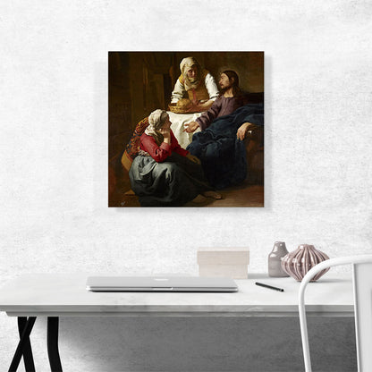 Christ In The House Of Martha And Mary 1654