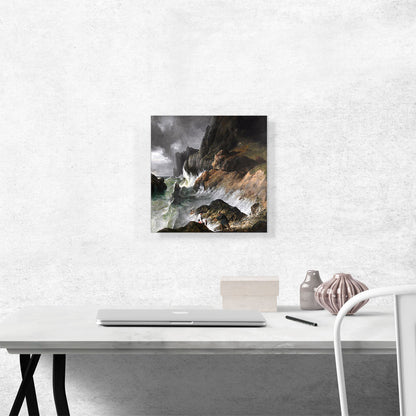 Stormy Coast Scene After a Shipwreck 1820
