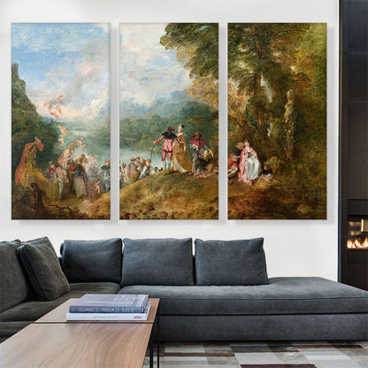 The Embarkation For Cythera 1717