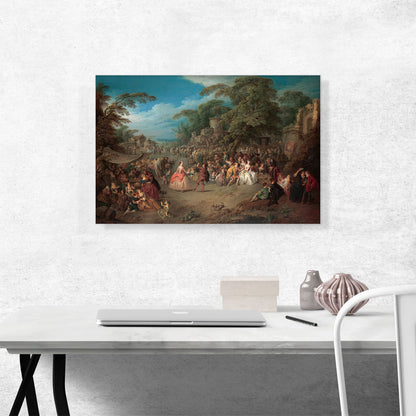 The Fair At Bezons 1733