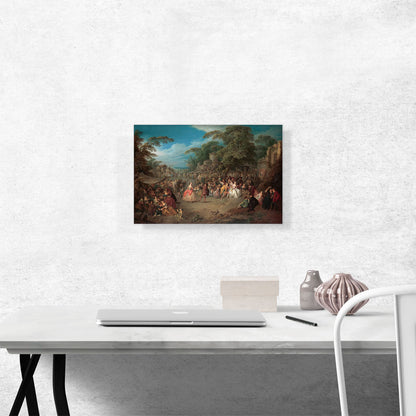 The Fair At Bezons 1733