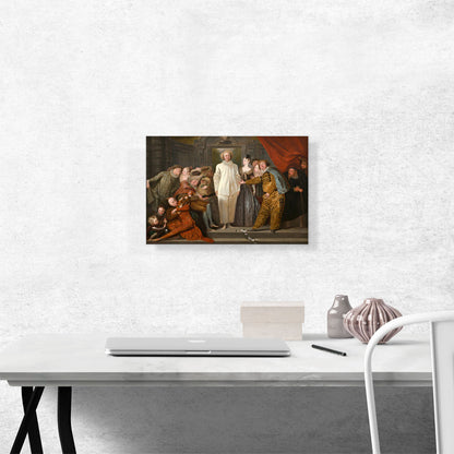 The Italian Comedians 1721