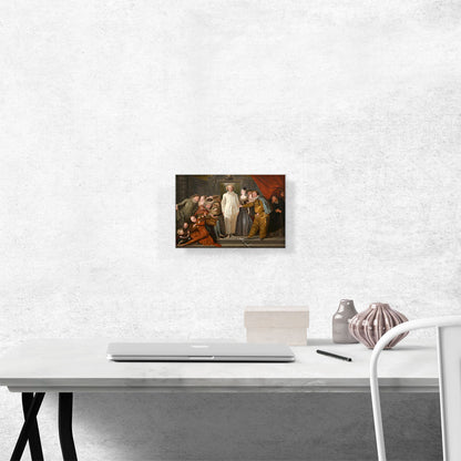 The Italian Comedians 1721