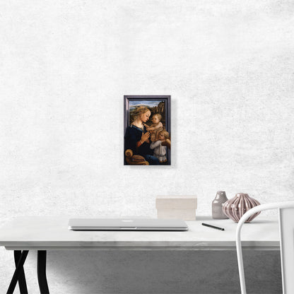 Madonna And Child With Two Angels