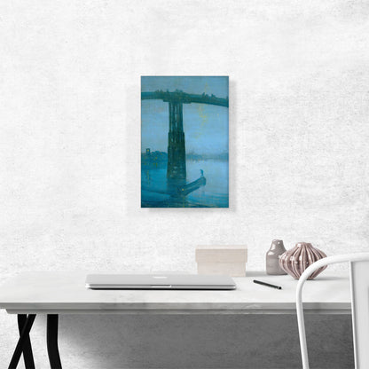 Nocturne Blue and Gold - Old Battersea Bridge 1872