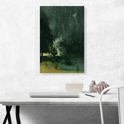 Nocturne in Black and Gold -The Falling Rocket 1872