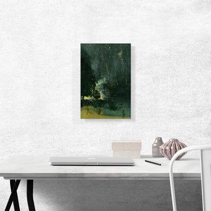 Nocturne in Black and Gold -The Falling Rocket 1872