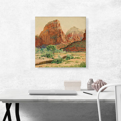 Bright Angel Landing Zion National Park Utah