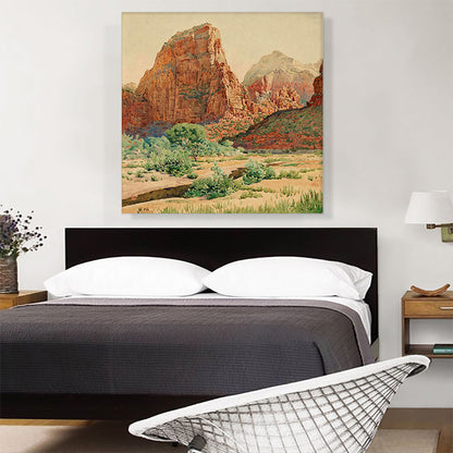 Bright Angel Landing Zion National Park Utah