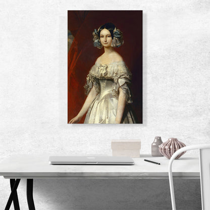 Portrait De La Princesse Royale Duchesse d'Orleans