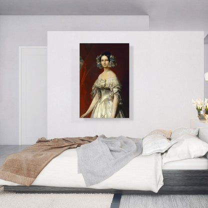 Portrait De La Princesse Royale Duchesse d'Orleans