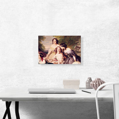 Empress Eugenie And Her Ladies In Waiting