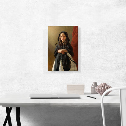 Portrait Charlotte Of Belgium Daughter Of King Leopold 1