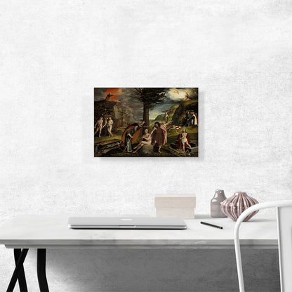 Allegory Of Old And New Testaments Early 1530