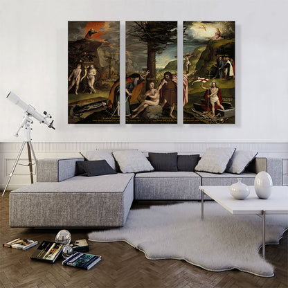 Allegory Of Old And New Testaments Early 1530