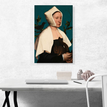 Portrait Of a Lady With a Squirrel And a Starling 1527