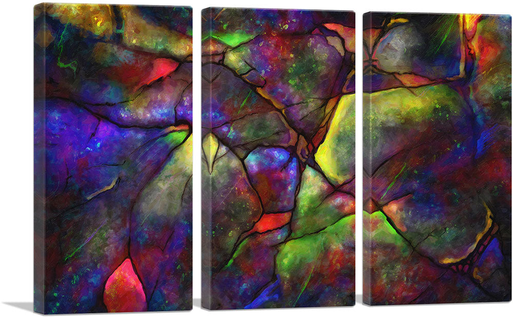 Black Opal Gemstone Jewel Precious Stone