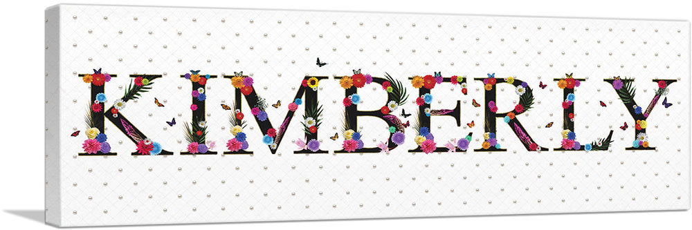 KIMBERLY Girls Name Room Decor