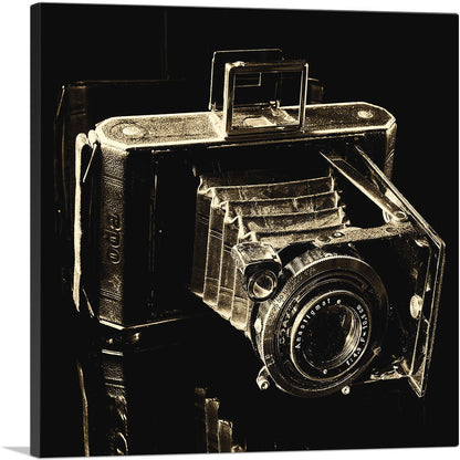 Old Camera Home Decor Square