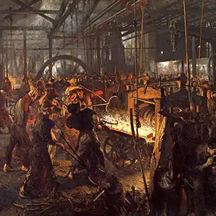ADOLPH MENZEL Canvas Art Prints