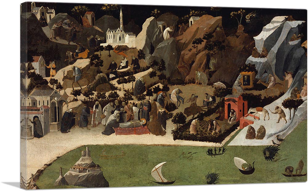 Scenes from The Lives Of The Desert Fathers 1420