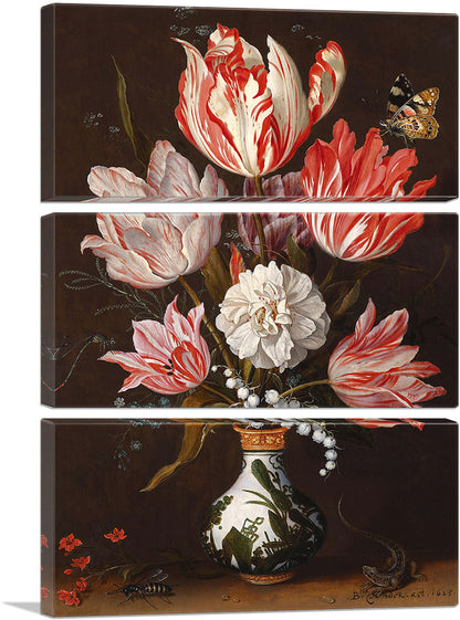 Tulips with Butterfly