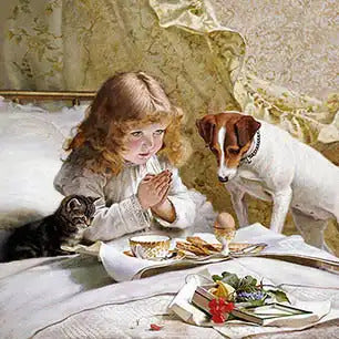 CHARLES BURTON BARBER Canvas Art Prints