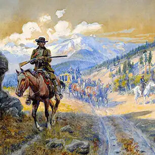 CHARLES MARION RUSSELL Canvas Art Prints