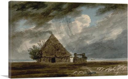Shepherd's Hut Between Naples And Portici 1775