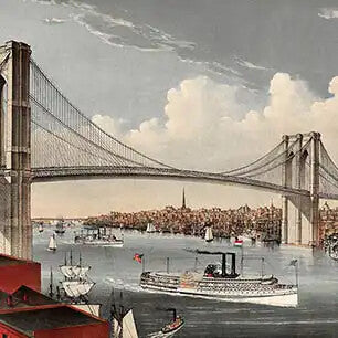 CURRIER AND IVES Canvas Art Prints