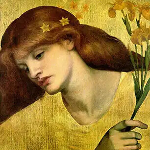 DANTE GABRIEL ROSSETTI Canvas Art Prints