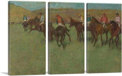 At the Races Before the Start 1885