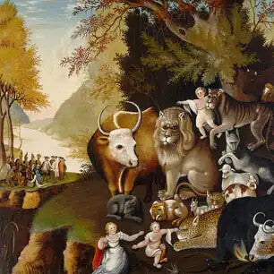 EDWARD HICKS Canvas Art Prints