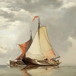 EDWARD WILLIAM COOKE Canvas Art Prints