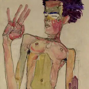 EGON SCHIELE Canvas Art Prints