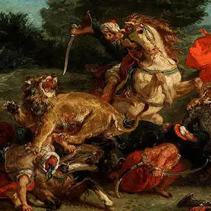 EUGENE DELACROIX Canvas Art Prints