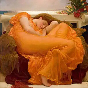 FREDERIC LEIGHTON Canvas Art Prints