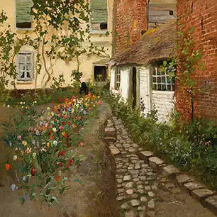 FRITS THAULOW Canvas Art Prints