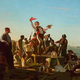 GEORGE CALEB BINGHAM Canvas Art Prints